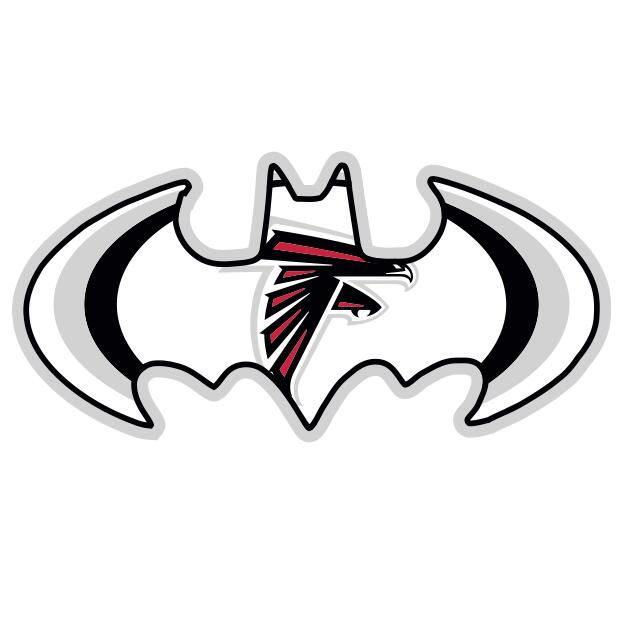 Atlanta Falcons Batman Logo iron on transfers